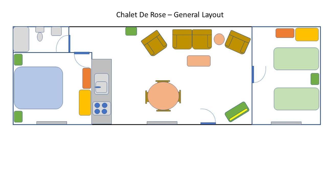 Chalet De Rose Moutier-Malcard Bagian luar foto